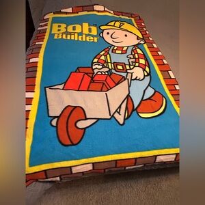 Bob the Builder Throw Blanket 48 x 63